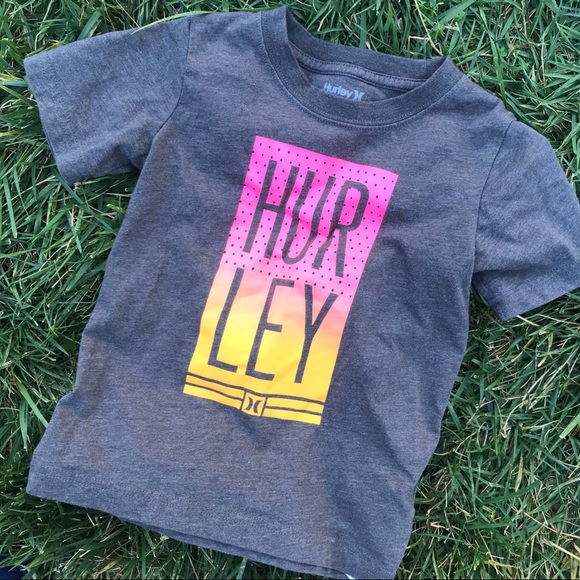 Hurley Other - 🍉SOLD🍉Hurley Boys Neon Sunset Graphic Tee | 4/XS